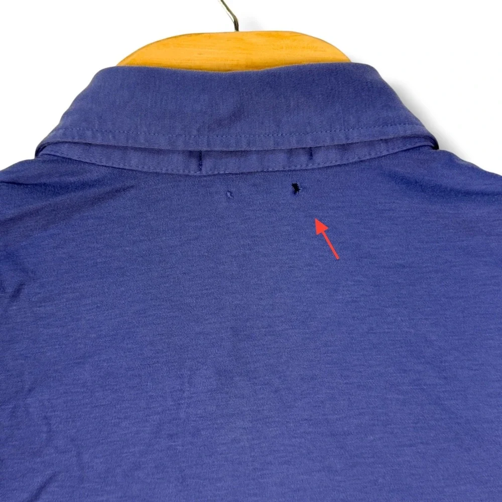 Polo Ralph Lauren Polo Mens XXL Blue Pima Soft Touch Cotton Short Sleeve Pony